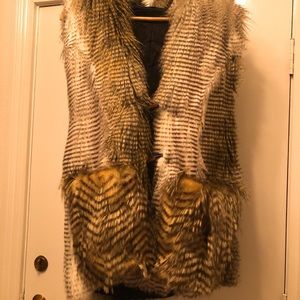 SpiritHoods Alaskan Hawk Faux Fur Treasure Vest
